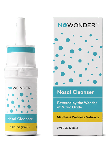 NOWONDER Nasal Cleanser bottle and matching retail box.