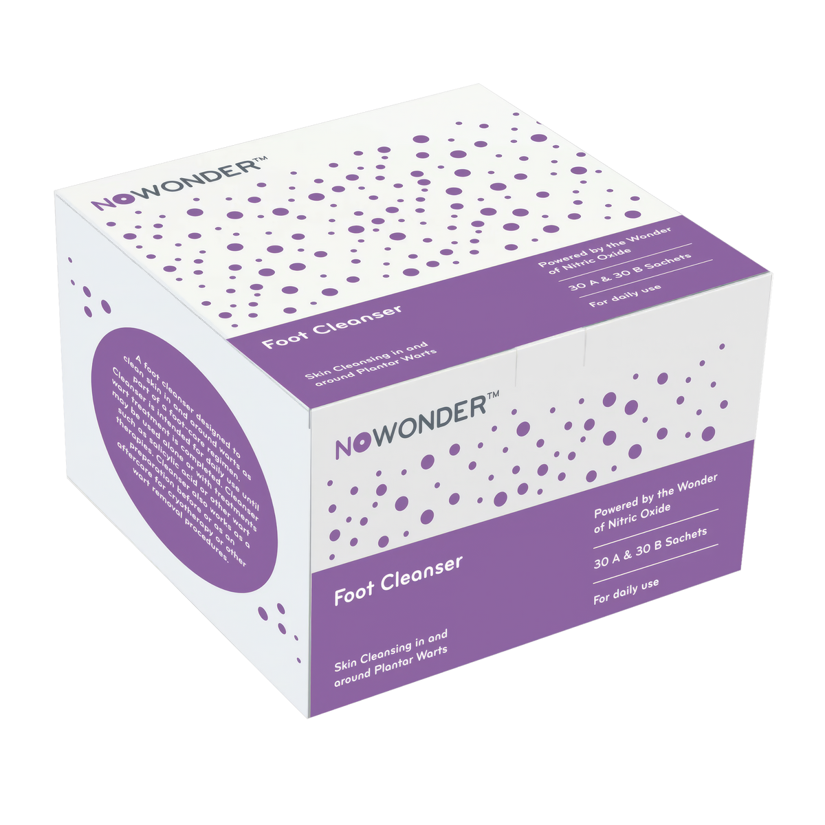 NOWONDER Foot Cleanser box