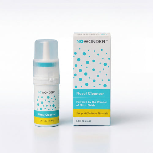 NOWONDER Nasal Cleanser bottle and box, studio packshot